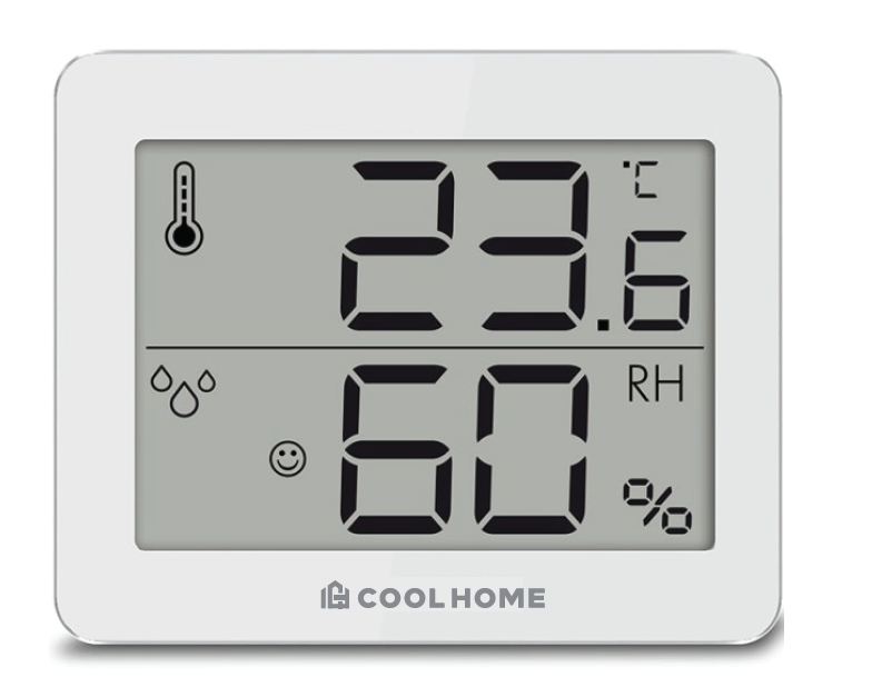 CoolHome Thermo/Hygrometer - Wit Design