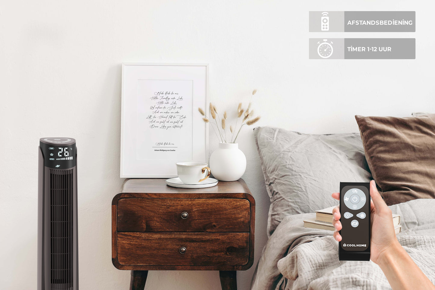 CoolHome Aircooler Zwart - Tweedekans