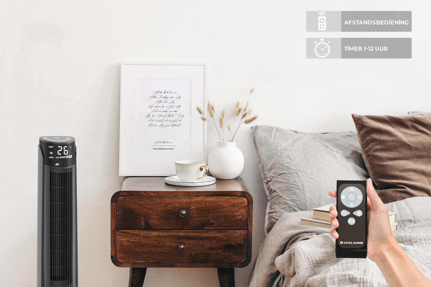 CoolHome Aircooler - zwart
