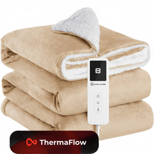 CoolHome HB25 Elektrische Warmtedeken Beige