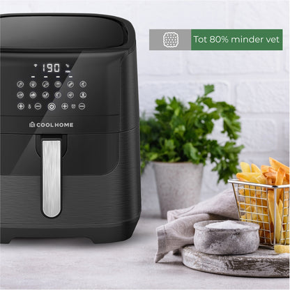 CoolHome  Airfryer XXL Deluxe - 6,5 Liter