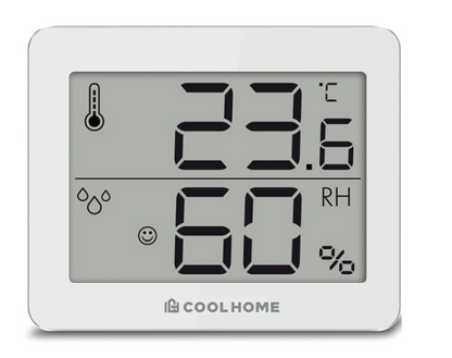 CoolHome Thermo/Hygrometer - Wit Design