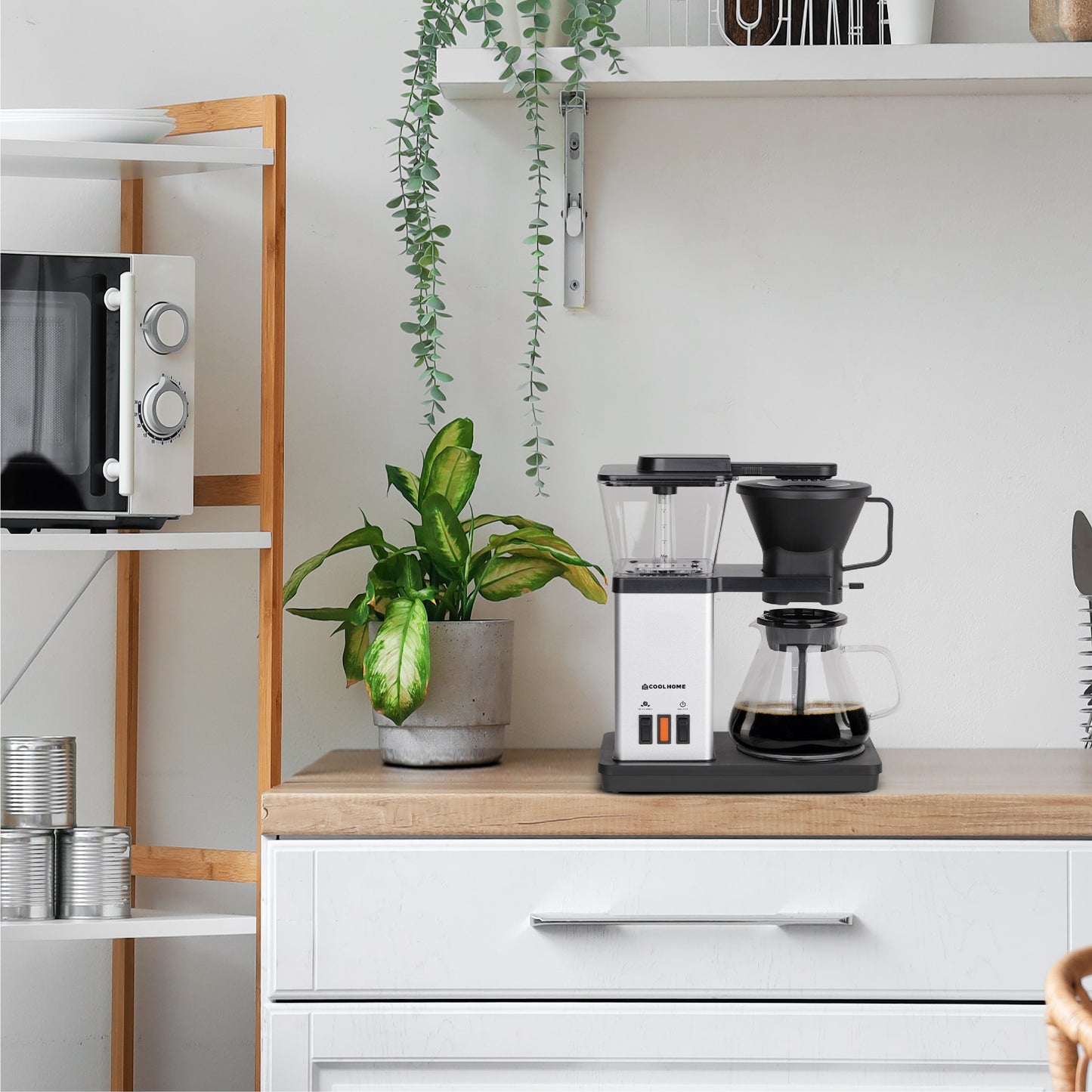 CoolHome Masterbrew koffiezetapparaat - RVS